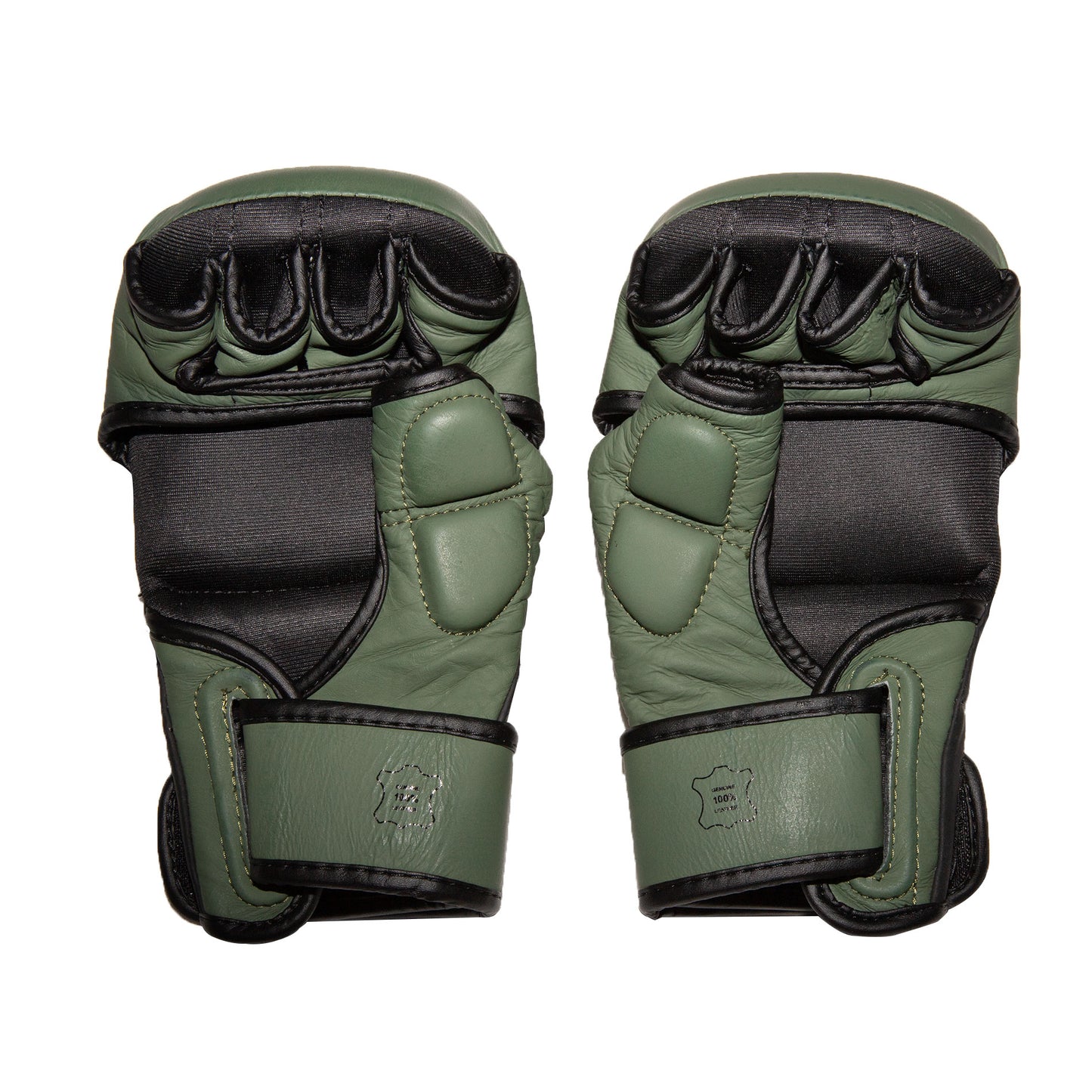 MFS MMA Genuine Leather Training Gloves 8oz Masters Range image 2