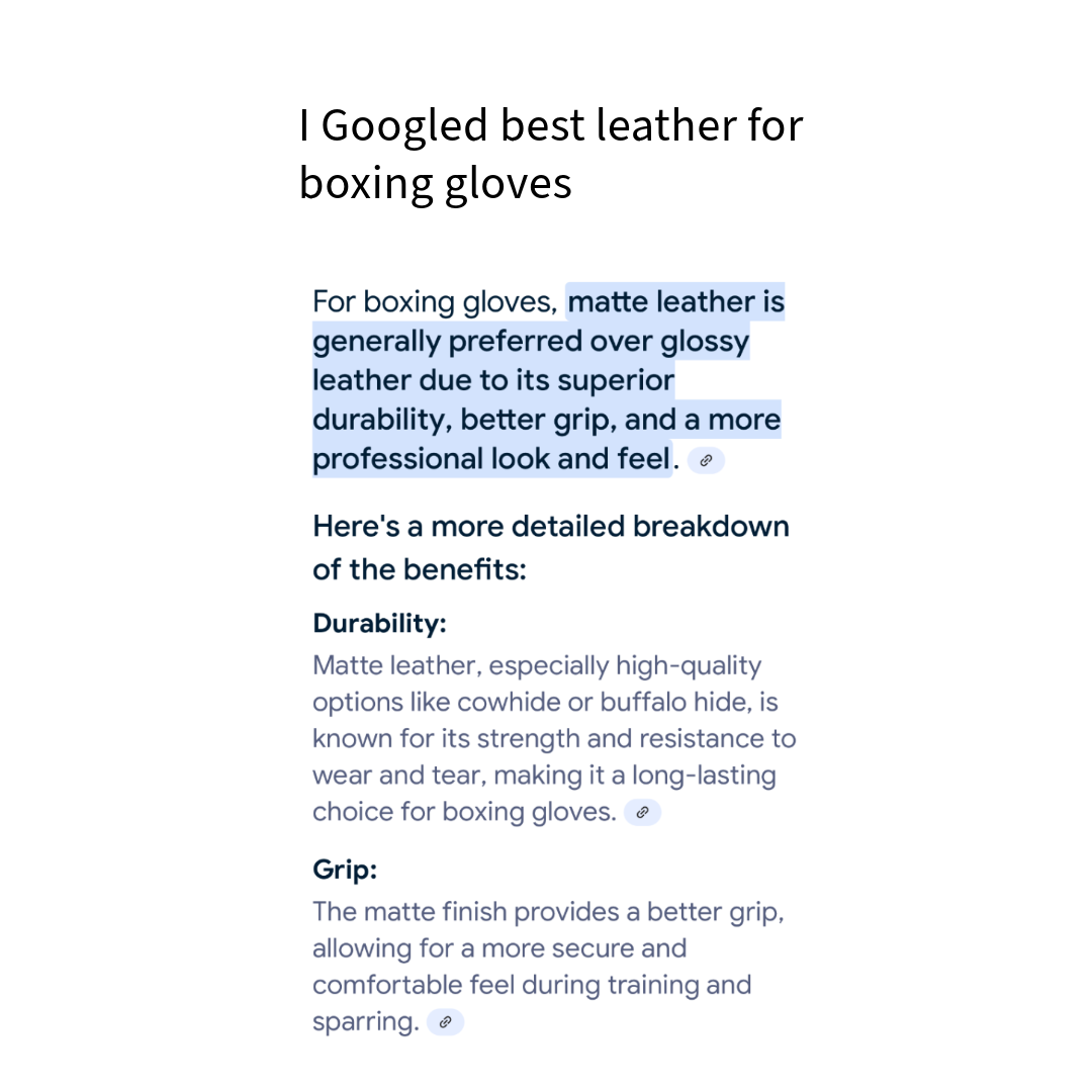 MFS MMA Genuine Leather Training Gloves 8oz Masters Range image 6