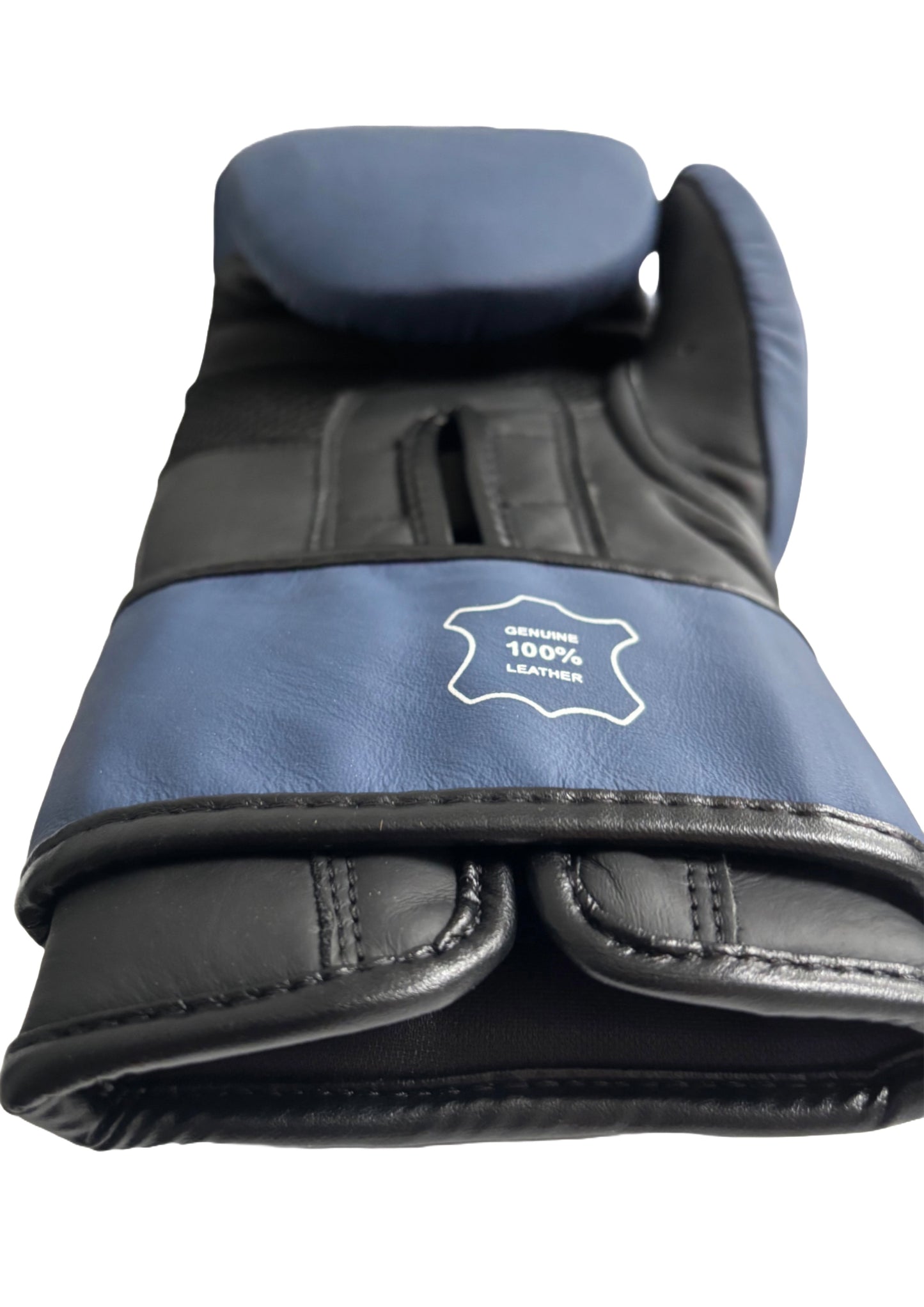 MFS Boxing Gloves 140z- 16oz Masters Range Matt Black & Blue
