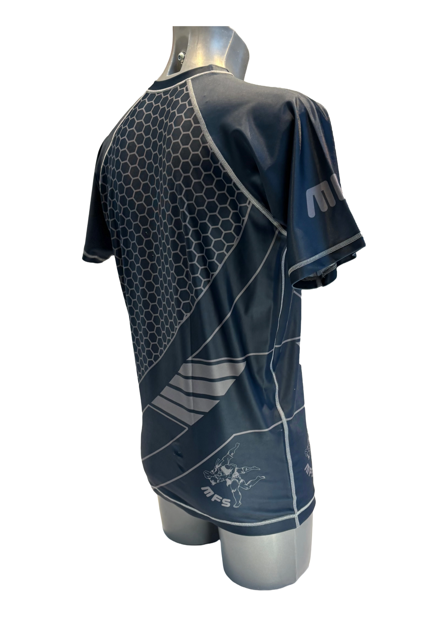 MFS Short-Long sleeve RashGuard Blue