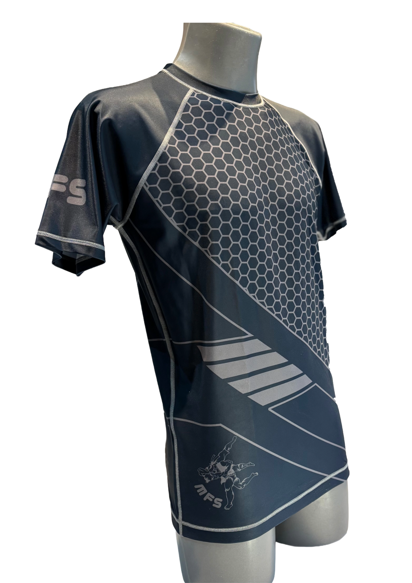 MFS Short-Long sleeve RashGuard Blue