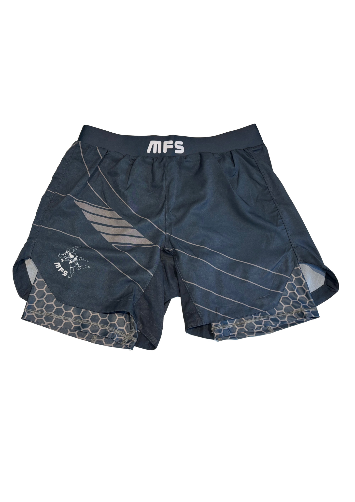 MFS Junior Dual Layer Shorts Blue