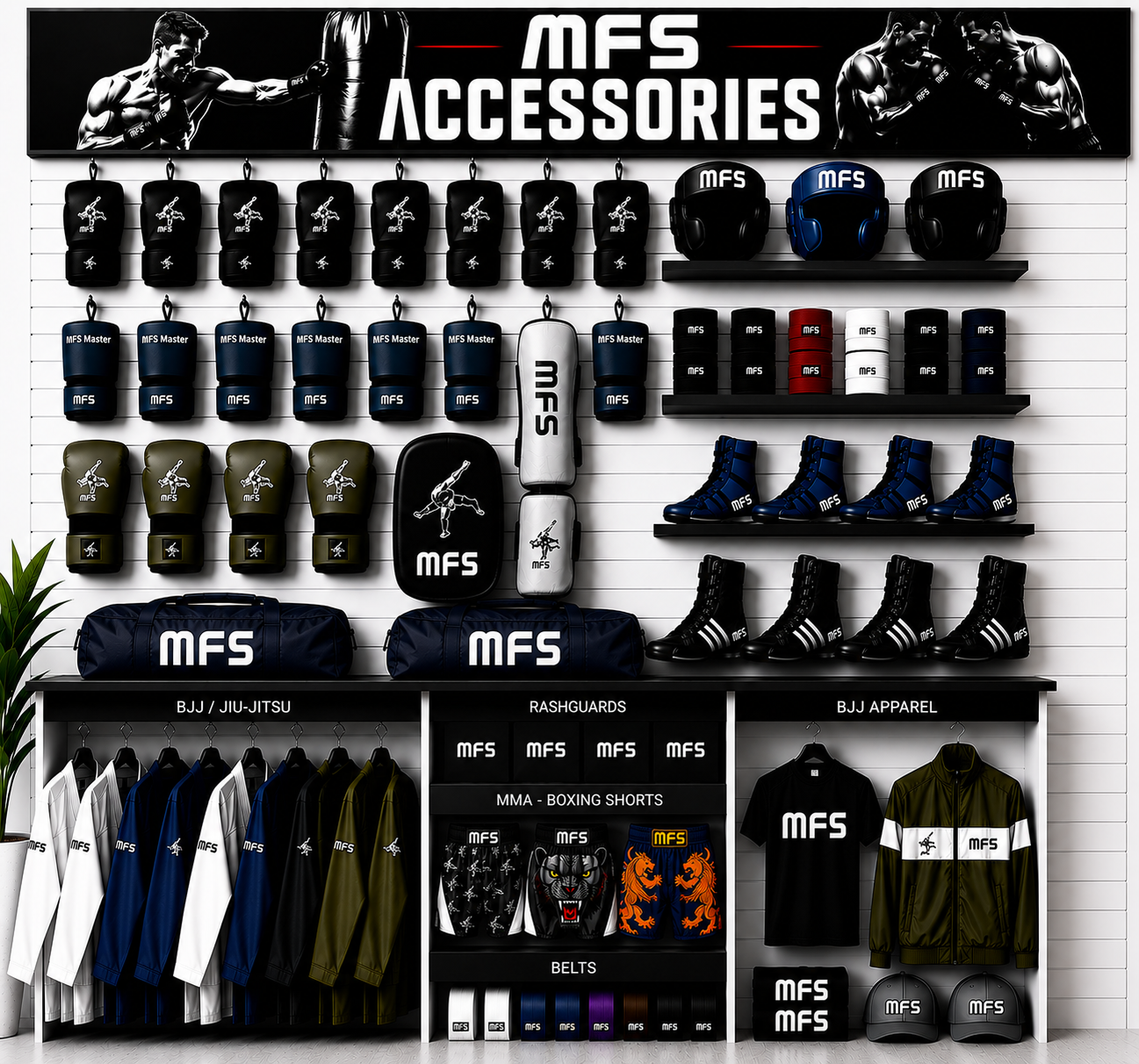 Gloves - Pads - Accessories
