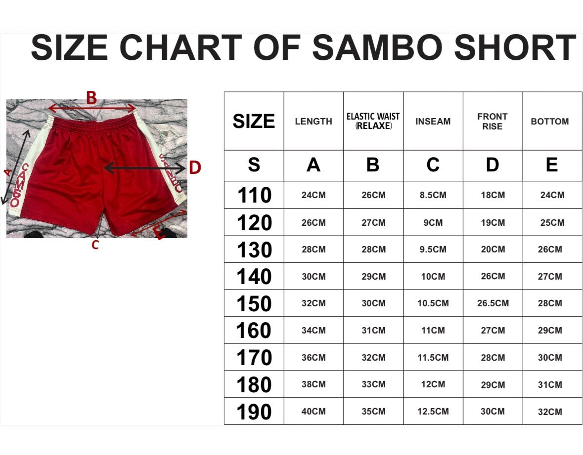 Sambo Jacket set (shorts and Belt)