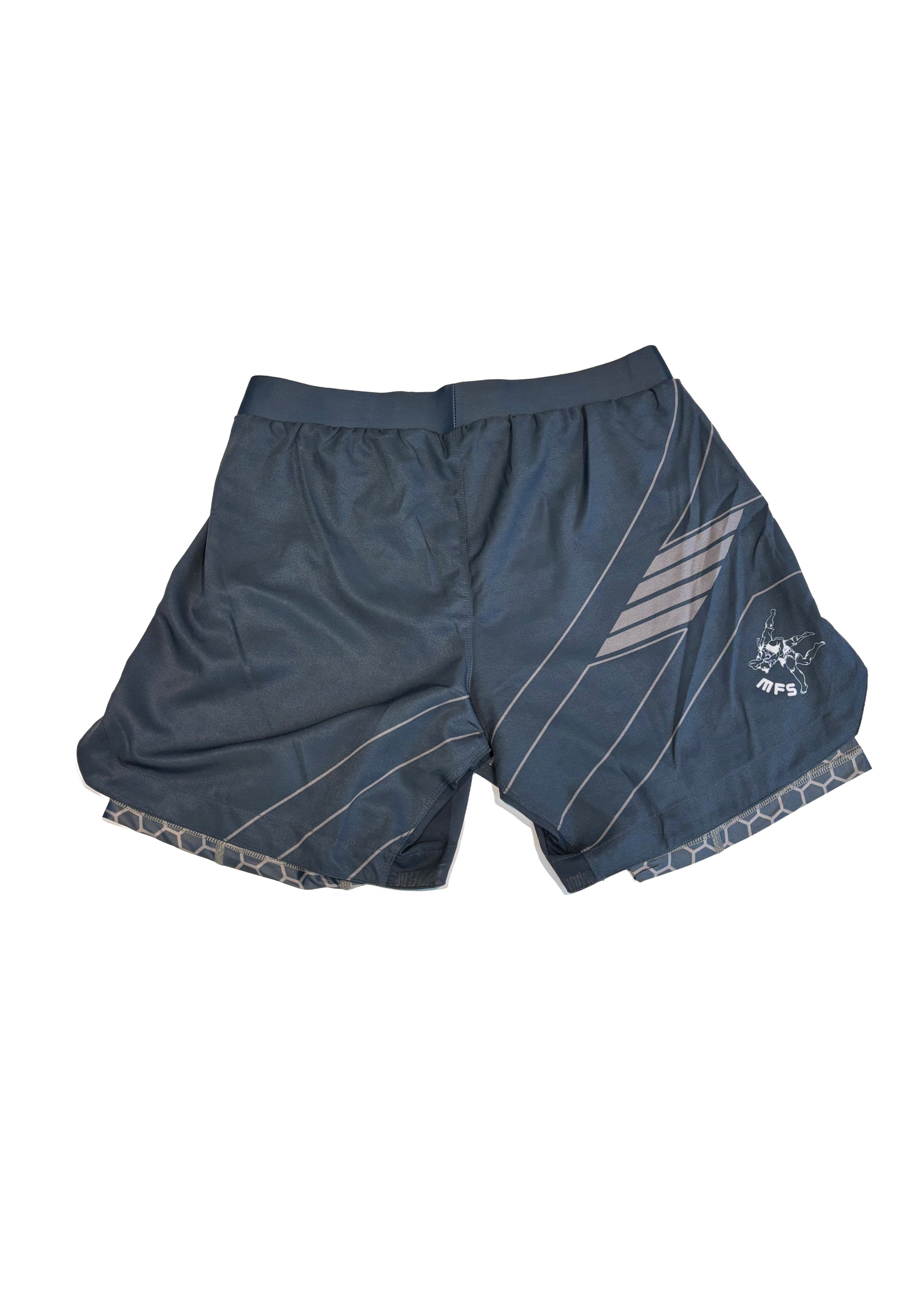 MFS Junior Dual Layer Shorts Blue